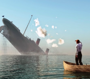 xerox boat sinking